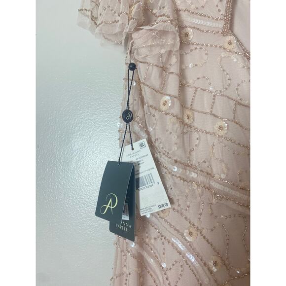 NWT ADRIANNA PAPELL DRESS GOWN 16 MOTHER OF THE BRIDE BRIDESMAID EVENING FORMAL - Picture 5 of 16